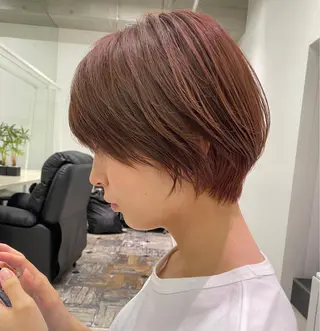 ショート カラー ヘアアレンジ 【代表】 たき〜のヘアスタイル
