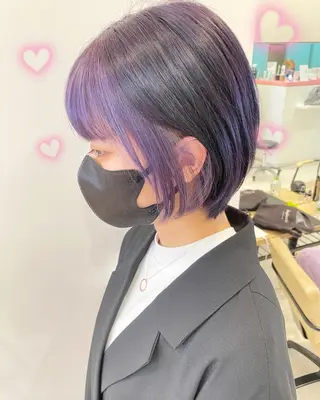 ショート カラー 新宿駅近♡個室 ♡関口三都季🌜のヘアスタイル