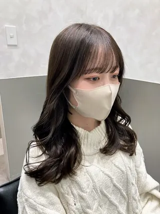 ロング カラー 💖ブリーチなし透明 感💖ASAHIのヘアスタイル