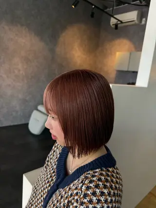 ショート カラー 似合わせカット/ レディース特化/佑月のヘアスタイル
