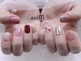 ネイル 葵うさぎ AIのネイルデザイン