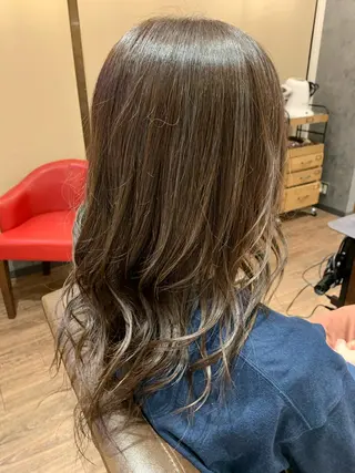 ロング 小貫 航平のヘアスタイル