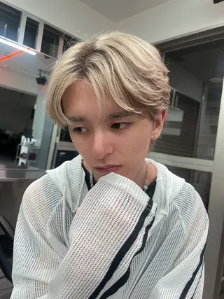 カラー メンズ 町田エリアＮｏ．１/ パーマ特化/太田京希のヘアスタイル