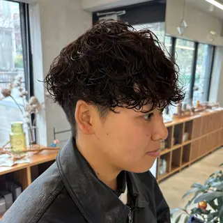 パーマ メンズ 【メンズ特化】 イマダナツミのヘアスタイル