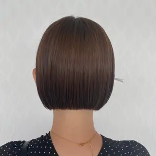 ショート カラー 顔周りカット/透明感 カラー🤍大塚蛍のヘアスタイル
