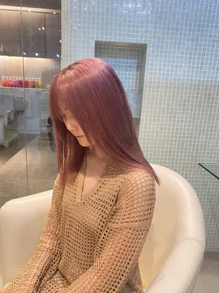 ミディアム カラー レイヤーカット/ miranのヘアスタイル