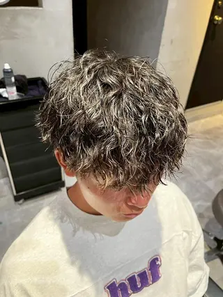 パーマ メンズ メンズカット パーマ特化  清士郎のヘアスタイル