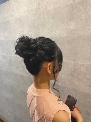 ヘアアレンジ 清川 椿咲のネイルデザイン
