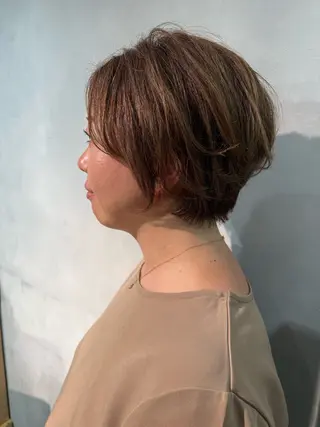 ミディアム メンズ、レディース パーマ/松野和志のヘアスタイル