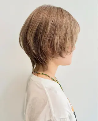 ショート ショート/レイヤー 高野菜瑠のヘアスタイル