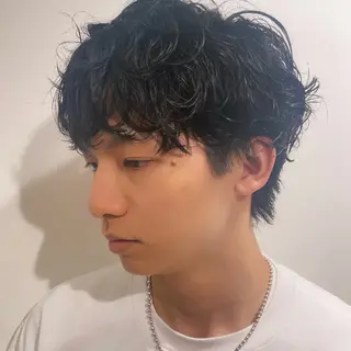 ショート パーマ メンズ 【吉祥寺】ショート/ レイヤーボブ/ryoのヘアスタイル