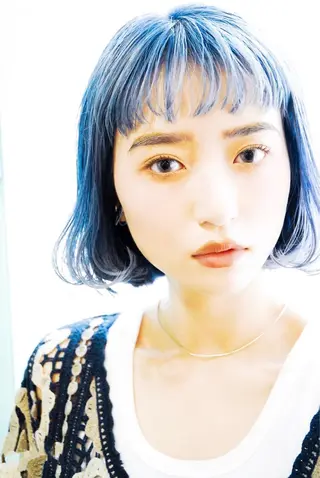 ショート カラー パーマ ヘアアレンジ メンズ 表参道Lise おおいしおりのヘアスタイル