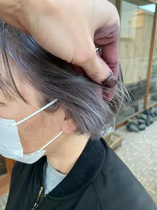 カラー SALOWIN栄 高須大貴のヘアスタイル