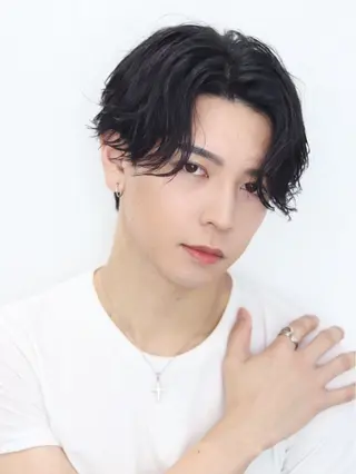 パーマ ヘアアレンジ メンズ メンズ特化❤️‍🔥 RIKU❤️‍🔥のヘアスタイル