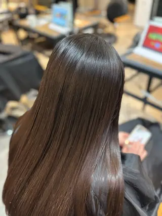 ロング パーマ 本多 光樹のヘアスタイル