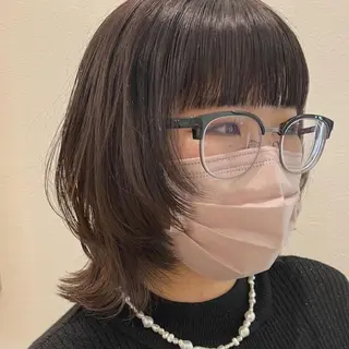 ミディアム SOYON 🤍CHIZU🤍.のヘアスタイル