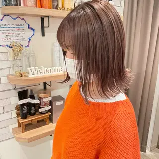 ショート カラー 大人可愛い/レイヤー /ブリーチ/溝口誠二のヘアスタイル