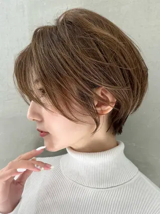 ショート taiga レイヤー /髪質改善/矯正🌈のヘアスタイル