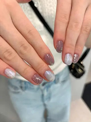 ネイル kanell（カネル）/所属・kanell⭐︎ ニュアンスネイルのネイルデザイン