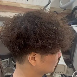 ショート パーマ メンズ 💥桜木町メンズ専門 💥ルキのヘアスタイル