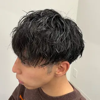 ショート パーマ メンズ 🌀メンズパーマ特化 名古屋/しゅうと🌀のヘアスタイル