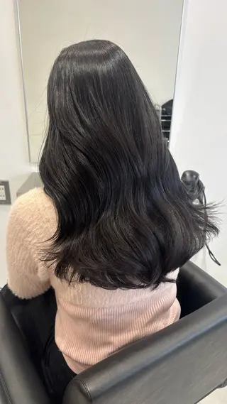 ロング カラー 🎀透明感× 赤み消し🎀正源のヘアスタイル