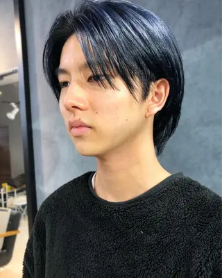 カラー ヘアアレンジ メンズ特化✂️栗原 侑也のヘアスタイル