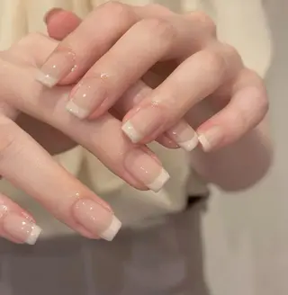 ネイル Shis_🦄shi 韓国風キラキラネイルのネイルデザイン