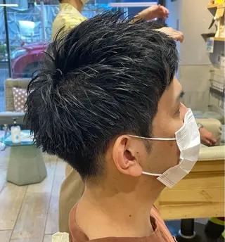 メンズ すげさやか ✨メンズカットパーマのヘアスタイル