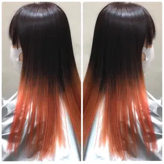 セミロング カラー 小山内 龍一郎 店長のヘアスタイル