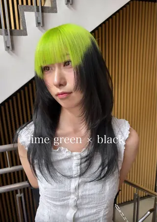 ロング カラー Selenehair 三条本店のヘアスタイル