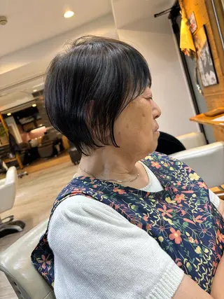 ショート カラー 山田 晃輔のヘアスタイル