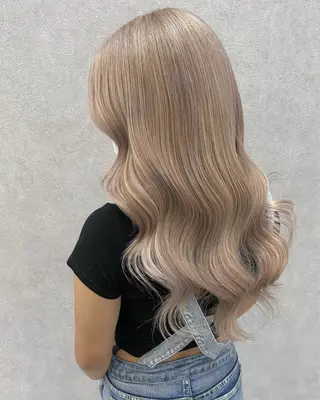 ロング カラー ブロンド/ベージュ系 /🪽そうま🪽のヘアスタイル