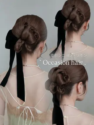 ヘアアレンジ ミディアムカット/ COA銀座🐩マコのヘアスタイル