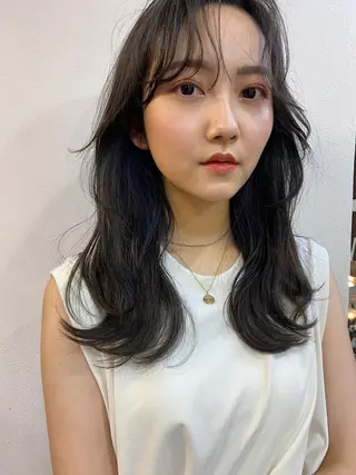 ロング 似合わせレイヤー 🇰🇷荒木洋文のヘアスタイル