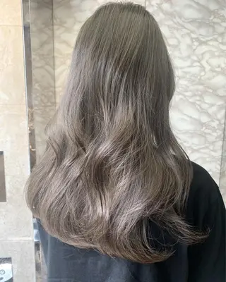 ロング カラー グレージュカラー🤎 mai🤎のヘアスタイル