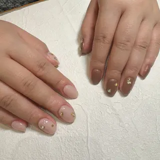 ネイル mayu🎀zina 船橋南口/パラジェルのネイルデザイン