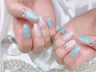 カラー ネイル Moonstone Salonのネイルデザイン