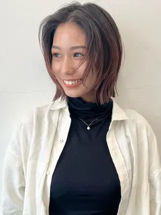 ミディアム HARU//原宿🤍 リピート率NO.1のヘアスタイル