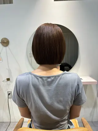 ショート HANAME 原宿美容室のヘアスタイル