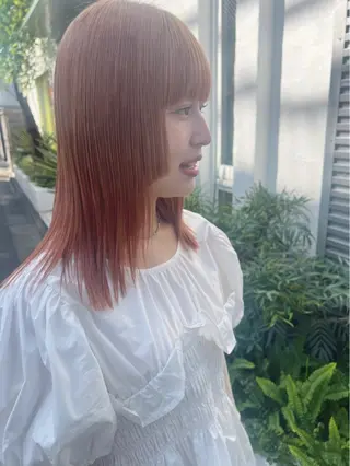 ミディアム 透明感カラー🌿ボブ ✨飛田　ケイのヘアスタイル