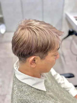 カラー メンズ 🔆ハイトーン 🔆AYAKAのヘアスタイル