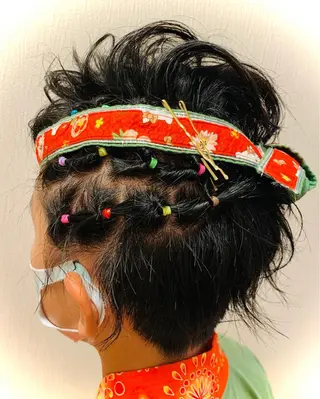ショート ヘアアレンジ キッズ 橋口 由佳子のマツエク・マツパデザイン