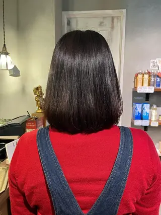 ミディアム 中村 彩乃のヘアスタイル