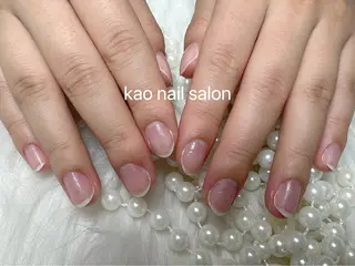 ネイル kao nail マグネット/長さだしのネイルデザイン