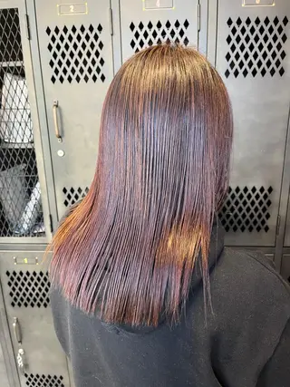 セミロング カラー パーマ ヘアアレンジ メンズ キッズ ネイル マツエク・マツパ アイブロウ times salon名駅所属・久木原 ゆりのヘアスタイル