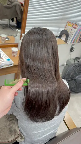 ミディアム mayu ○のヘアスタイル