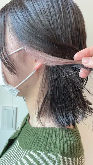 ショート カラー Say. Reeのヘアスタイル