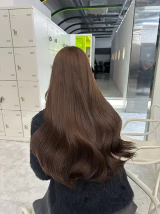 カラー 透ける透明感カラー 🎀anju/渋谷のヘアスタイル