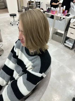 ミディアム メンズ 透明感カラー/韓国風 /髪質改善/ゴトウのヘアスタイル